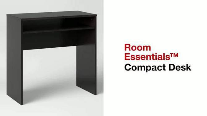 Compact Desk White - Room Essentials&#8482;, 6 of 7, play video