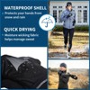 TrailHeads Womens Running Gloves - Touchscreen Fingers & Convertible Waterproof Mitten Shell - 2 of 4