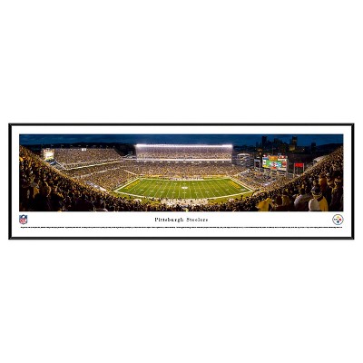 NFL Blakeway Stadium View Standard Framed Wall Art - Pittsburgh Steelers