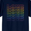 Love Repeated Men's Navy T-Shirt - 2 of 3