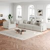 72.4" Convertible Chenille Sofa Bed with Storage Pockets,2-Seat 4-Seat Folding Sleeper Couch for Living Room,Bedroom-Baofuwish - 2 of 4