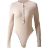 Women's Vienna Henley Bodysuit - La Roseason - 3 of 3
