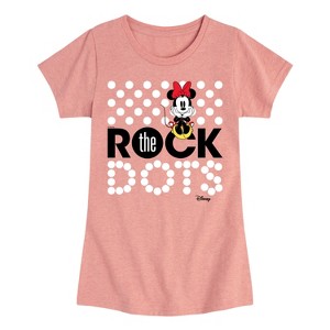 Girls' - Disney - Mickey & Friends Fitted Short Sleeve Graphic T-Shirt - 1 of 4