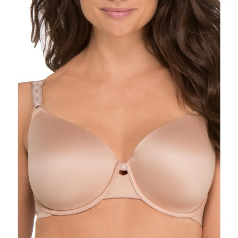 Olga Women's No Side Effects T-Shirt Bra - GB0561A 44D Butterscotch