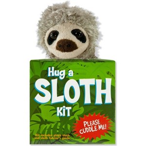 Peter Pauper Press Hug A Sloth Kit, Includes Plush Sloth and Sloth Fancier's Guide, Ages 3 and Up - 1 of 4