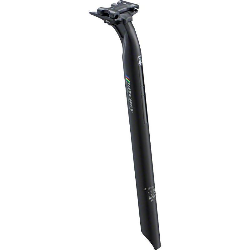 Ritchey WCS Link Seatpost 31.6 400mm 20mm Offset Matte Black SideBinder Clamp, 1 of 2