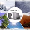 Garvee RV Cover, Travel Trailer Cover, Camper Cover, Anti-UV and Waterproof with Windproof Straps, Adhesive Repair Patches for Motorhome - 2 of 4