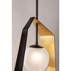 Troy Lighting Origami 1 - Light Pendant in  Bronze Frosted Clear Shade - 3 of 4