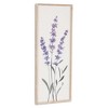 Cheung's Lyulia Vertical Flowering Lavender Bouquet Wall Panel - Right - 2 of 4