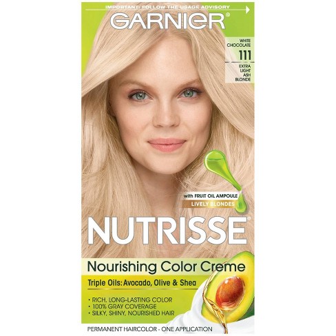 Nutrisse Nourishing Color Creme - 111 Extra-light Ash Blonde : Target