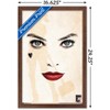 Trends International DC Comics Movie - Birds of Prey - Harley Quinn - Face Framed Wall Poster Prints - 3 of 4