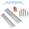 Bellura Pet - Stainless Grooming Comb for Pets - Silver - 4 of 4