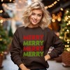 Simply Sage Market Women's Graphic Sweatshirt  Merry X 4 - 2 of 4