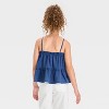 Girls' Bow Front Woven Tank Top - art class™ - 2 of 3