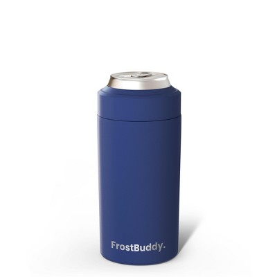 FrostBuddy Universal Buddy Insulated Can Cooler | Fits 12oz Cans, Slim Cans & Bottles | Stainless Steel Drink Holder