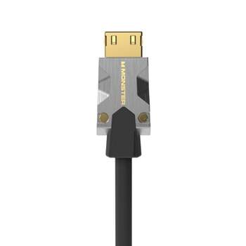 Monster M-Series Certified Premium HDMI Cable 2.0, 4K Ultra HD at 60Hz Refresh Rate, Duraflex Jacket, and Triple Layer Shielding, 22.5 Gbps 