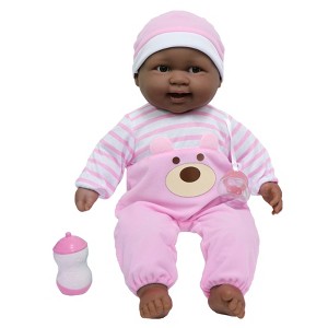 Lots to Cuddle Babies 14" Black Hair Baby Doll - 5pc - 1 of 4
