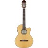 Kremona Verea Cutaway Acoustic-Electric Nylon Guitar Natural - 3 of 4