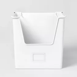 Large Metal Stackable Storage White - Pillowfort™