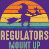 Women's Design By Humans Regulators Mount Up Halloween Witch By RedBirdLS Racerback Tank Top - 2 of 3