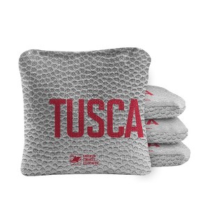 Skip's Garage | Gameday Tuscaloosa Synergy Pro Cornhole Bags (Set of 4) - 1 of 4