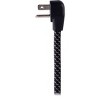 Philips 4-Outlet Surge Protector with USB Ports and 4' Braided Cord - Black - image 3 of 4