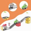 PICASSO-TILES 62 Piece Race Car Track Slider Racing, Magnetic Tiles, Building Blocks, STEM Toys for Kids 3+ - 3 of 4