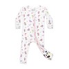 Bellabu Bear Baby Mermaid Bamboo Convertible Footie - 2 of 3