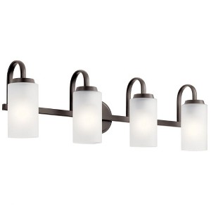 Kichler Lighting Kennewick 4 - Light Vanity in  Olde Bronze - 1 of 4