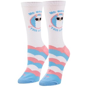Cool Socks, Cute, Funny Sarcastic Word Sayings, Fun Novelty Gift Crew Socks - 1 of 4