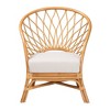 bali & pari Emmeline Rattan Accent Chair Honey - 3 of 4