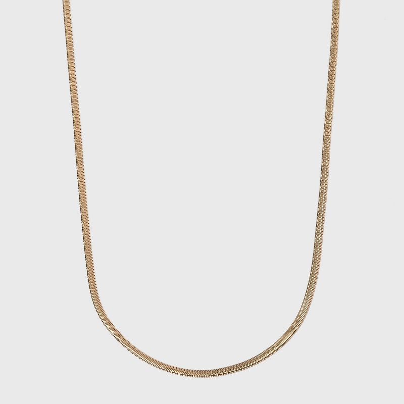 Snake Chain Necklace - A New Day&#8482; Gold, 1 of 5