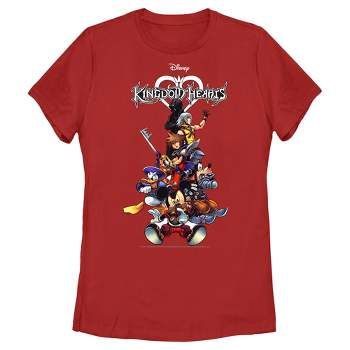 Women's Kingdom Hearts Coded Box Art T-Shirt