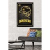 Trends International MLB San Diego Padres - Neon Helmet 23 Framed Wall Poster Prints - 2 of 4