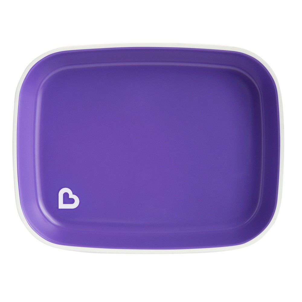 Photos - Plate Munchkin Splash Flat  - Purple 