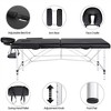 Yaheetech Portable Aluminum Massage Tables Black - 4 of 4