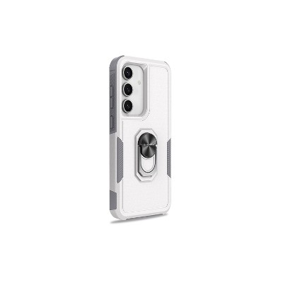 SaharaCase Raider Phone Case for Galaxy S25+ Shock Absorbing Fossil White (CP00753)