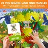 QUOKKA Search and Find Puzzles for Kids Ages 4-6 - Riddle Kids Puzzles 6-8 Years Old - 70 Unique Pcs | 20 Illustrated Cards | Children Themes - 2 of 4