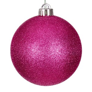 Vickerman Hot Pink Ball Ornament - 1 of 3