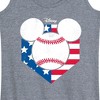 Women's - Disney - Americana Graphic Racerback Tank - 2 of 4