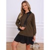 Jess by Meiko Women's Double Layer Hooded Pullover Dress - 3 of 4