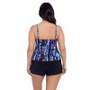Women's Trimshaper Farrah Swim Romper - Bollywood Boa - 3 of 3