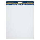Present-It Recyclable Self-Stick Easel Pad, 27 x 34 Inches, 25 Sheets