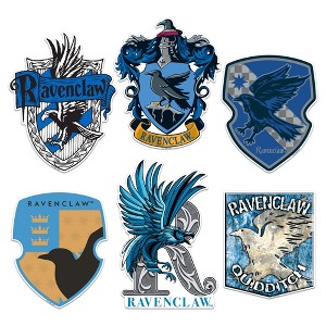 Harry Potter Ravenclaw Sticker Pack Die Cut Vinyl Large Deluxe Stickers Variety Pack - 1 of 4