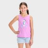 Girls' Flip Sequin Tank Top - Cat & Jack™ - 2 of 4