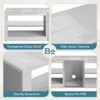 Bestier TV Stand for TVs up to 60 or 70 inch, Gaming Media Console for PS5, LED TV Cabinet with Power Outlet & Glass Shelves - 4 of 4