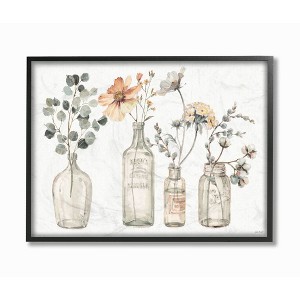 Stupell Industries Antique Floral Bouquets Flowers Glass Jar Painting - 1 of 4