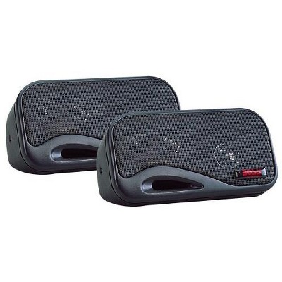 2) BRAND NEW BOSS Audio AVA-6200 80 Watt 3-Way 4-Ohm Car Audio Box Speakers AVA6200