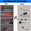 Pull Up Bar for Doorway - Adjustable No Screws Chin Up Bar for Home Gym, 440 LBS Max Load, with Level Meter & Anti-Slip Design for Strength Training - 4 of 4