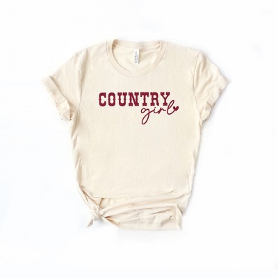 The Juniper Shop Country Girl Heart Girls Short Sleeve Tee